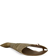 Azalea Wang Backer Thing Slit Back High Pointed Toe Boots
