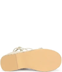 Azalea Wang Barossa Flower Espadrille Platform Wedge Sandals