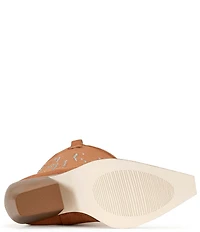 Azalea Wang Beckett Studded Tall Western Boots