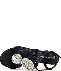 Azalea Wang Bestella Jewel Ornamented Dress Sandals