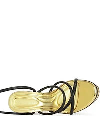 Azalea Wang Celinea Ankle Wrap Platform Sandals