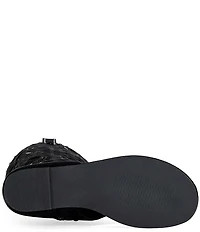 Azalea Wang Chandana Thong Western-Inspired Tall Sandal Boots