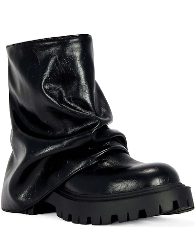 Azalea Wang Clarke Slouch Shaft Moto Boots