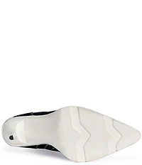 Azalea Wang Cosima Sporty Lace Up Pointed Cap Toe Booties