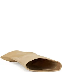 Azalea Wang Couturelure Fabric Pointed Toe Boots
