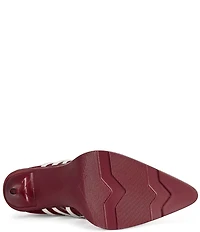 Azalea Wang Crosswalk Sport-Inspired Pointed Toe Lace Up Pumps