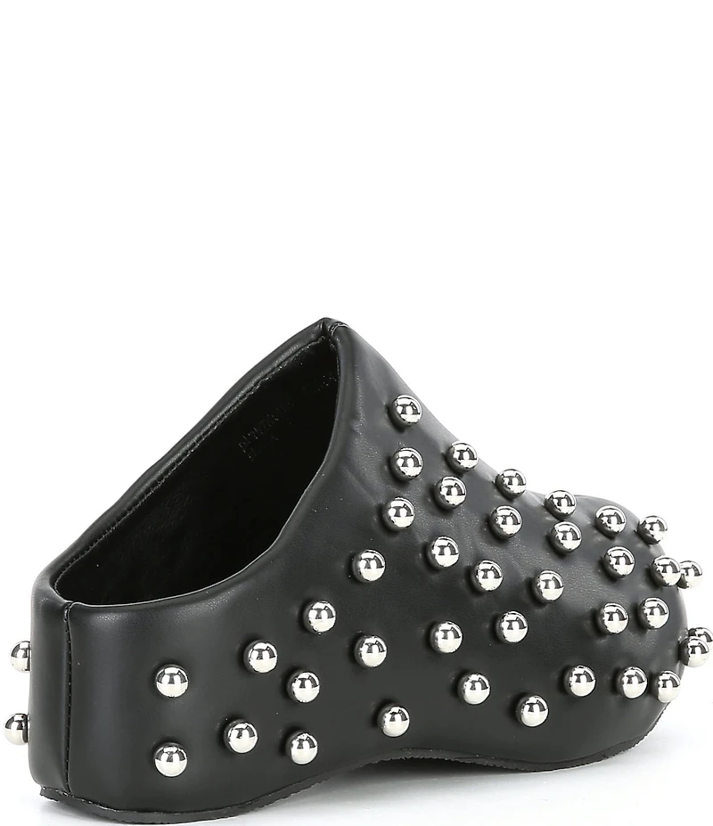Azalea Wang Darwinstud Studded Platform Clogs