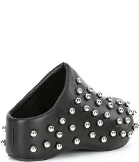 Azalea Wang Darwinstud Studded Platform Clogs