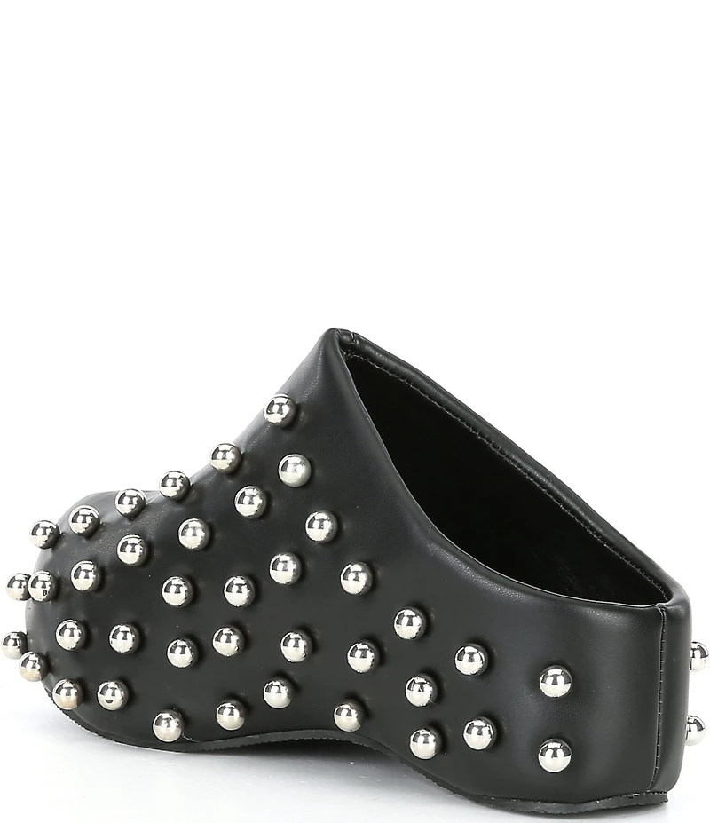 Azalea Wang Darwinstud Studded Platform Clogs