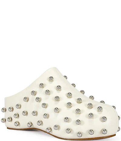 Azalea Wang Darwinstud Studded Platform Clogs