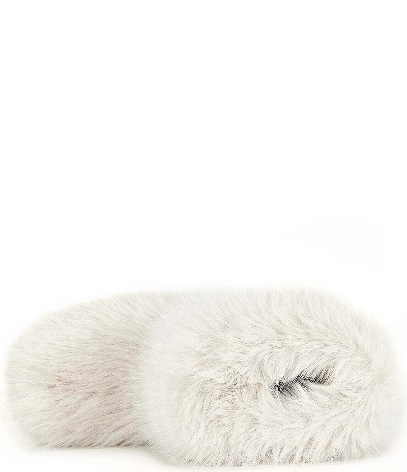 Azalea Wang Dipa Faux Fur Platform Boots