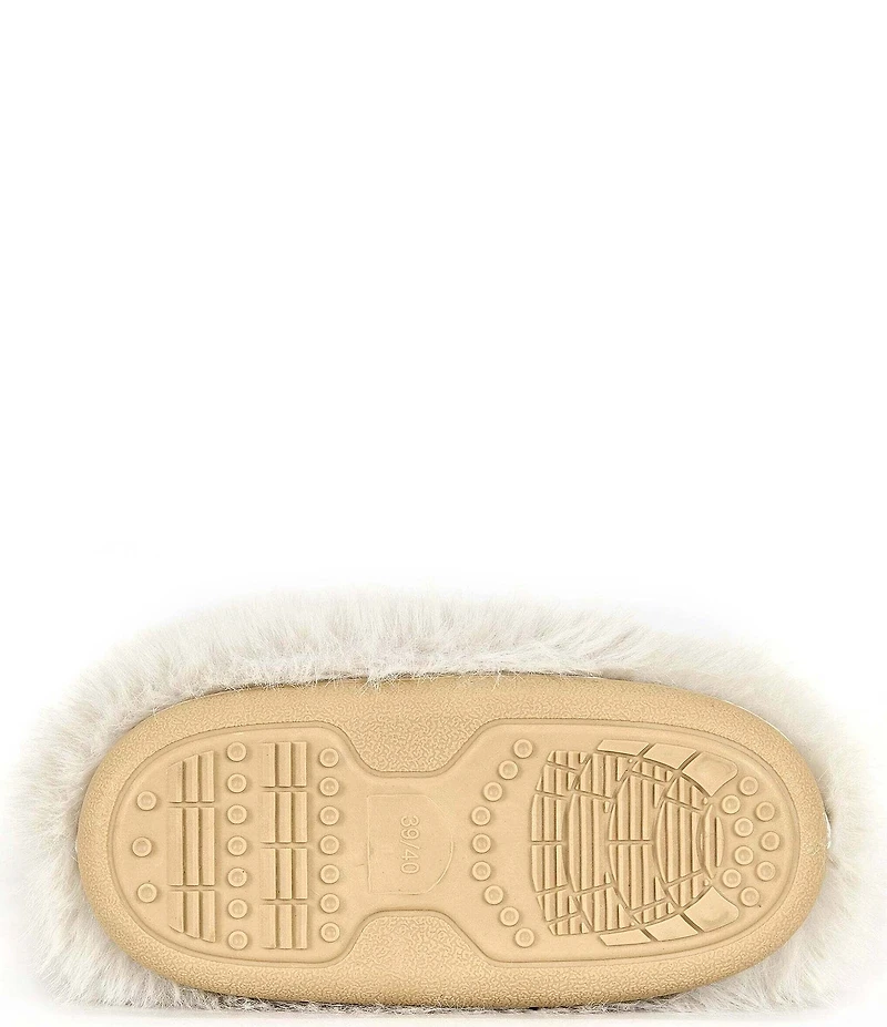 Azalea Wang Dipa Faux Fur Platform Boots