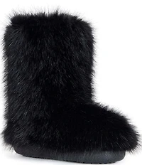 Azalea Wang Dipa Faux Fur Platform Boots
