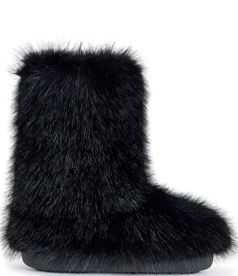 Azalea Wang Dipa Faux Fur Platform Boots