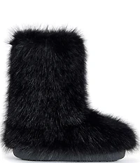 Azalea Wang Dipa Faux Fur Platform Boots