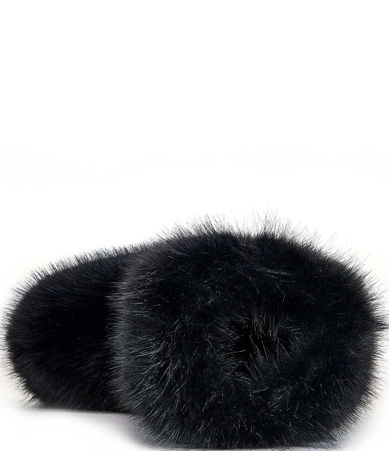 Azalea Wang Dipa Faux Fur Platform Boots