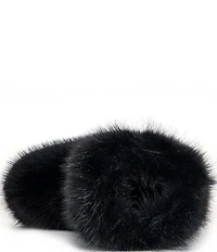 Azalea Wang Dipa Faux Fur Platform Boots