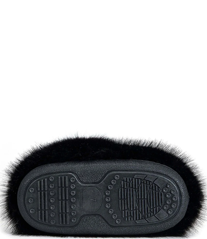 Azalea Wang Dipa Faux Fur Platform Boots