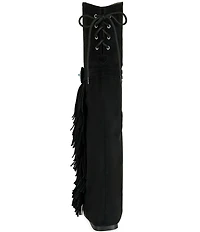 Azalea Wang Edmund Fridge Side Moccasin Over The Knee Boots