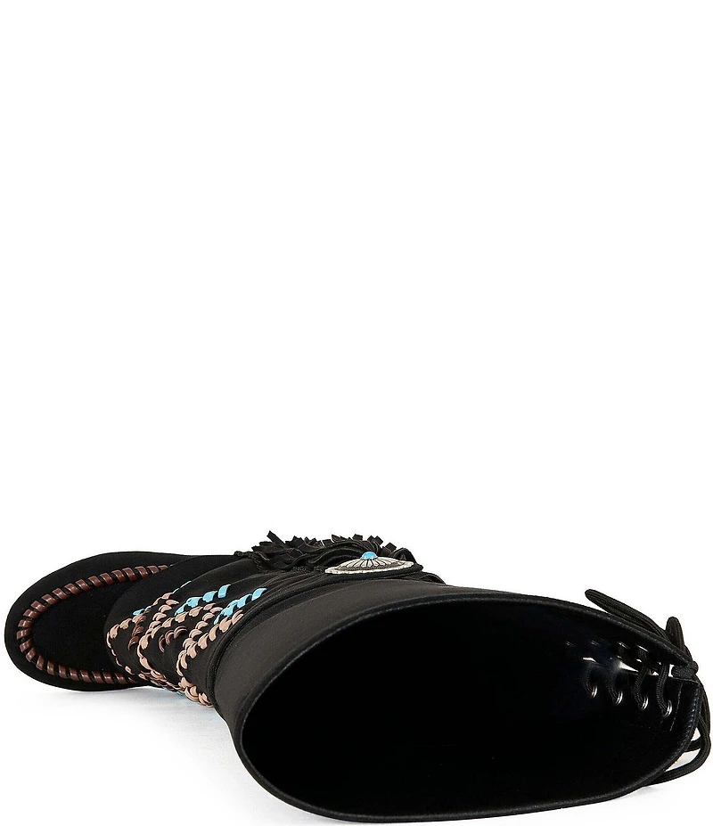 Azalea Wang Edmund Fridge Side Moccasin Over The Knee Boots