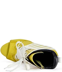 Azalea Wang Eleven Sport Lace Booties