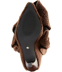 Azalea Wang Fabian Fuzzy Adjustable Snap Tall Boots