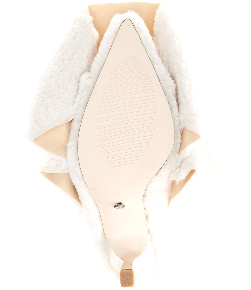 Azalea Wang Fabian Fuzzy Adjustable Snap Tall Boots