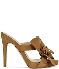 Azalea Wang Fawn Petals Dress Slide Sandals