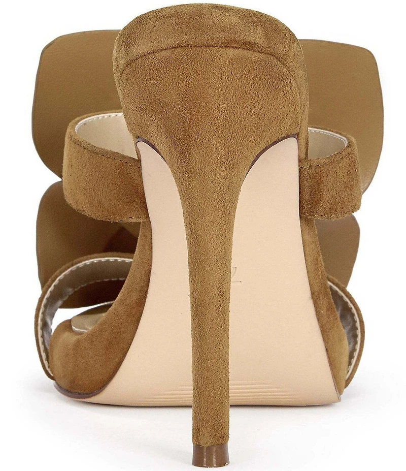 Azalea Wang Fawn Petals Dress Slide Sandals