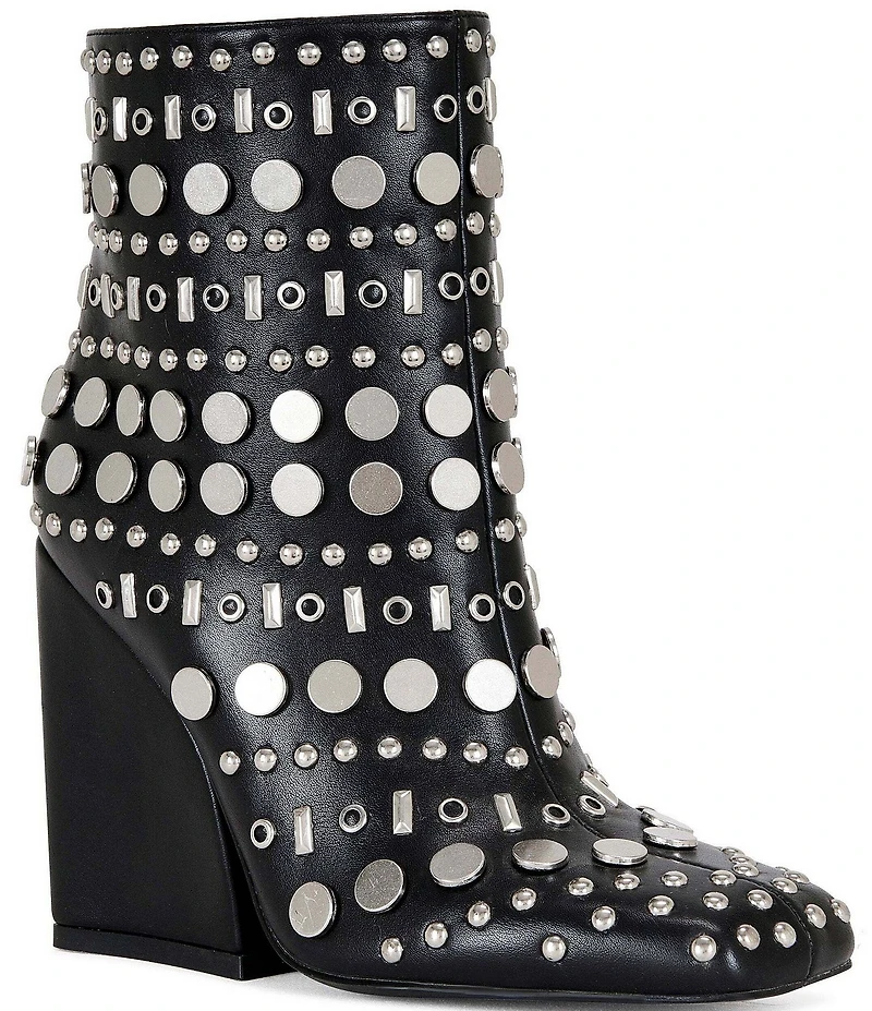 Azalea Wang Fletcher Studded Booties