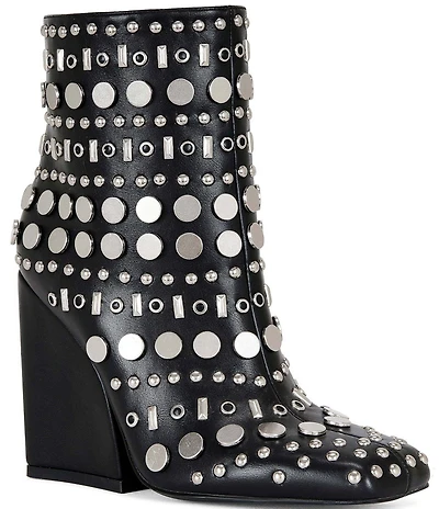 Azalea Wang Fletcher Studded Booties