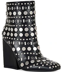Azalea Wang Fletcher Studded Booties