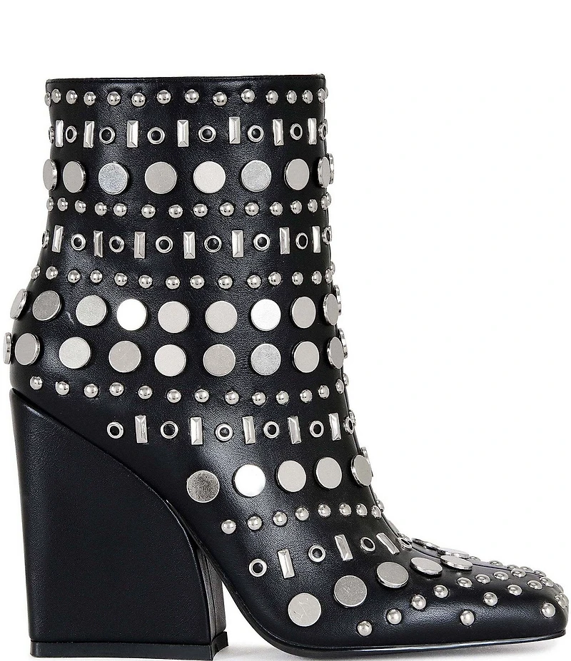 Azalea Wang Fletcher Studded Booties