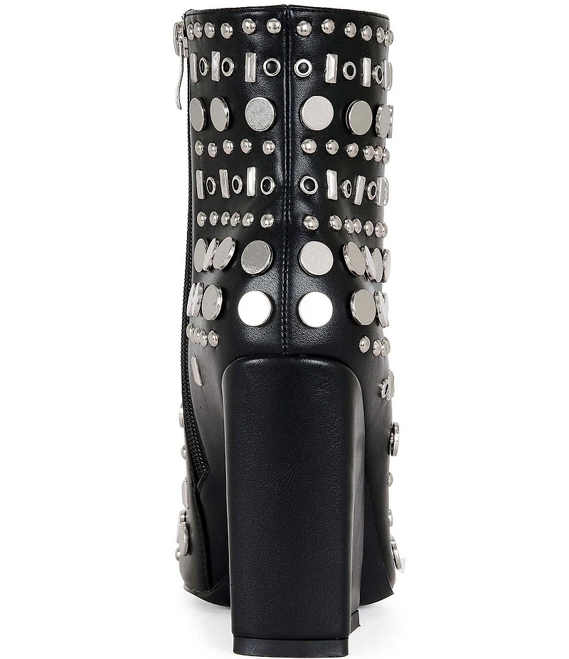 Azalea Wang Fletcher Studded Booties