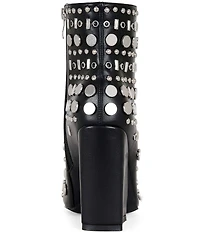 Azalea Wang Fletcher Studded Booties