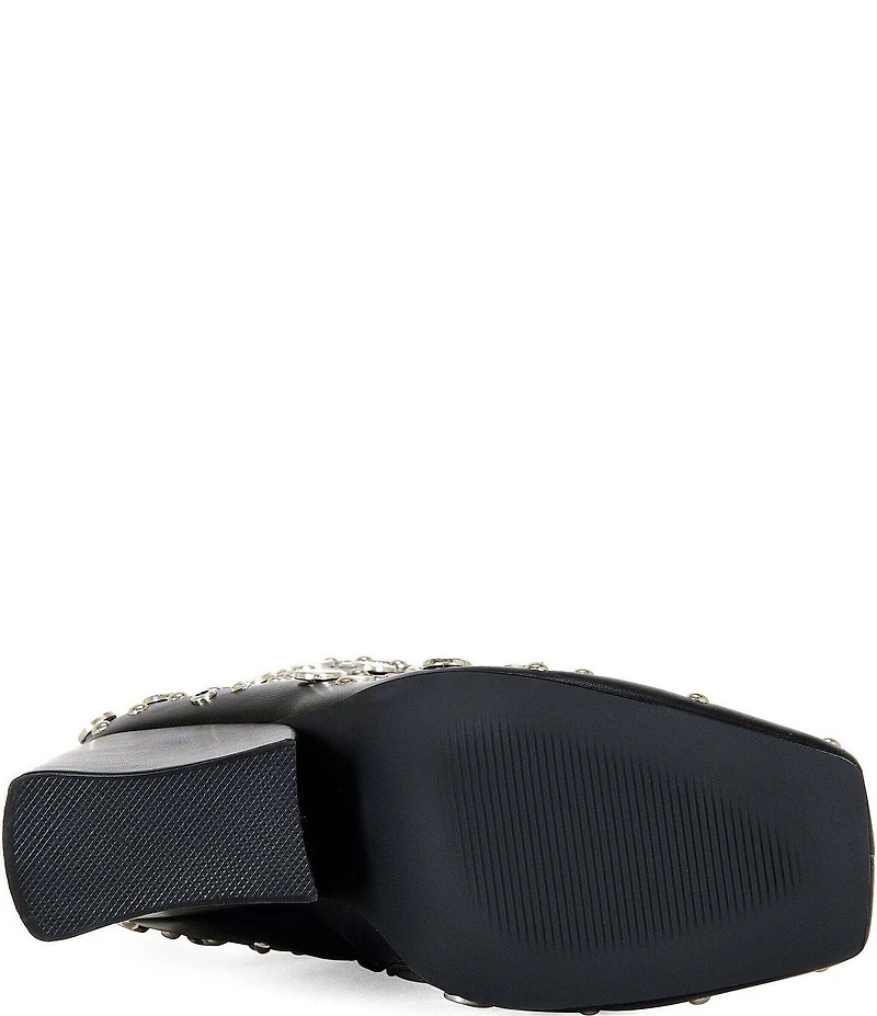 Azalea Wang Fletcher Studded Booties