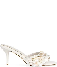 Azalea Wang Gaura Paillette Embellished Slide Dress Sandals