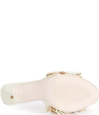 Azalea Wang Gaura Paillette Embellished Slide Dress Sandals