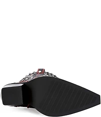 Azalea Wang Hyperion Embellished Western Tall Boots