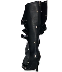 Azalea Wang Imogine Snap Hardware Tall Slouch Boots