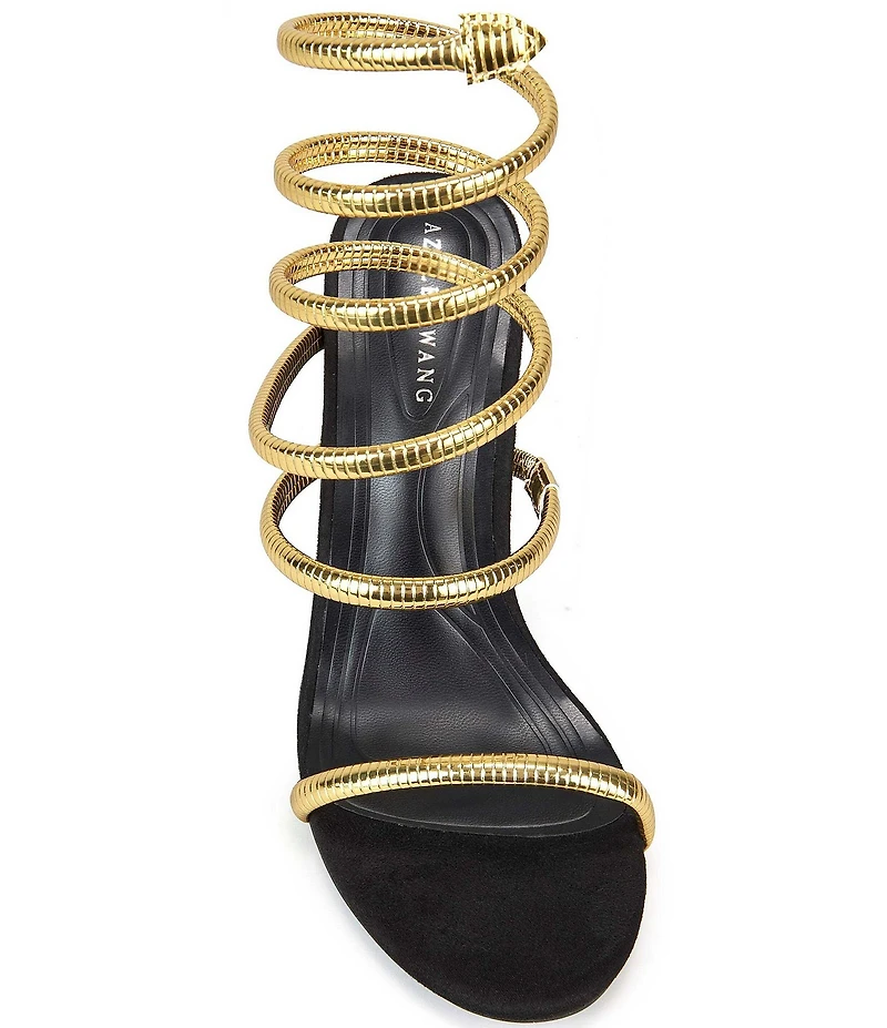 Azalea Wang Inderpal Ankle Wrap Dress Sandals