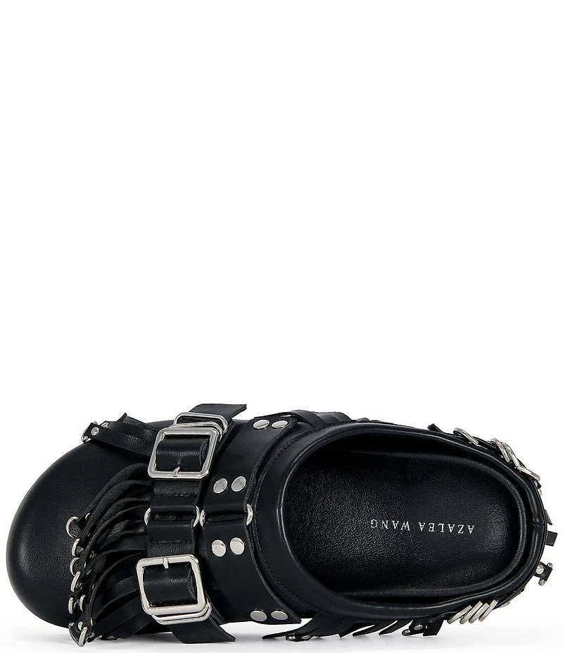 Azalea Wang Irving Hardware Fringe Platform Mules