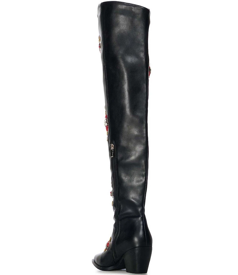 Azalea Wang Jazlyn Western Over-the-Knee Boots