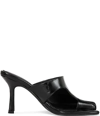 Azalea Wang Jonene Open Square Toe Square Stiletto Mules