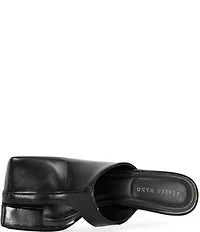 Azalea Wang Jonene Open Square Toe Square Stiletto Mules