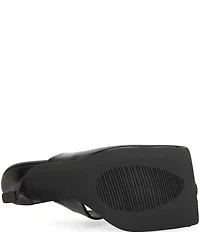 Azalea Wang Jonene Open Square Toe Square Stiletto Mules