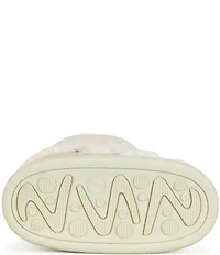 Azalea Wang Karmela Faux Fur High Platform Moon Boots