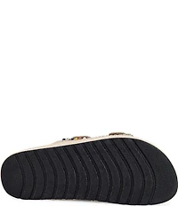 Azalea Wang Kaylum Embellished Double Banded Sandals