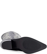 Azalea Wang Kess Western Stitched Thigh High Boots