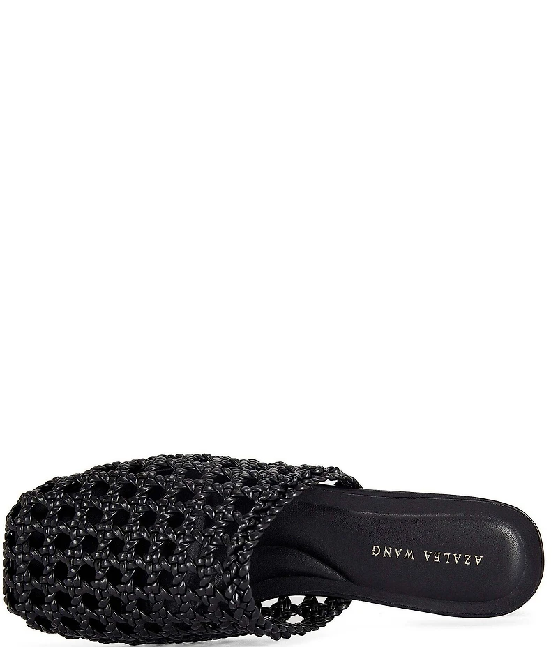 Azalea Wang Kismet Woven Mules